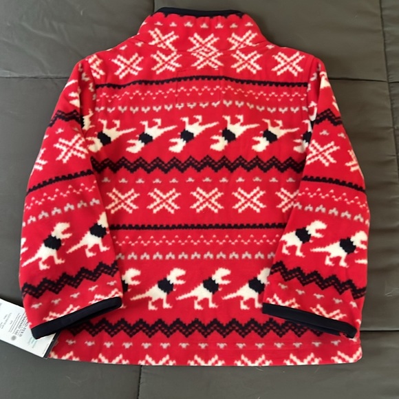 Oshkosh B’gosh Red Fleece Pullover -18M - Picture 2 of 7